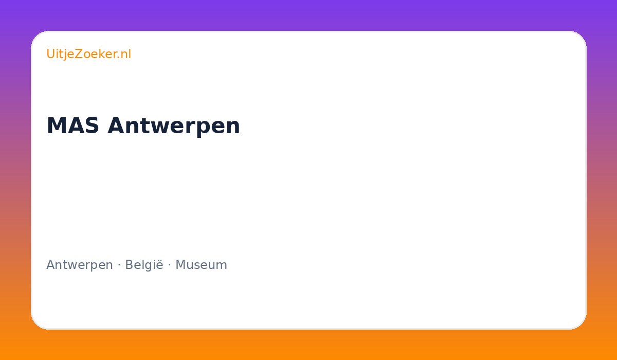MAS Antwerpen