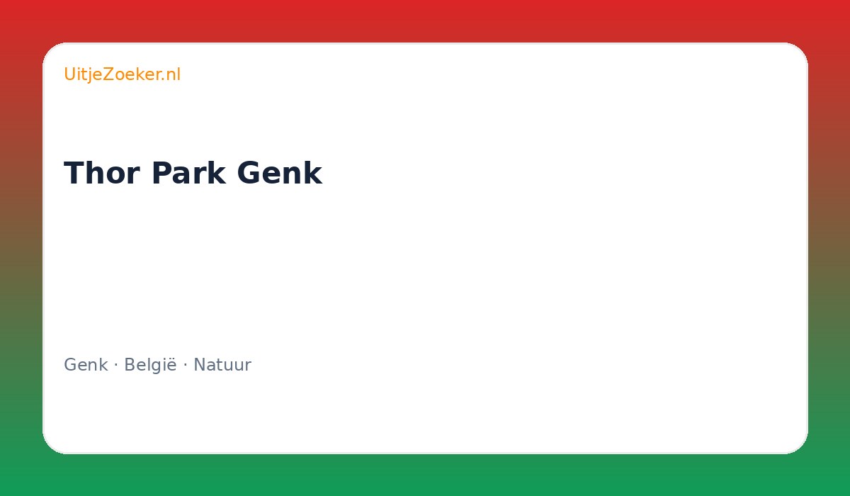 Thor Park Genk